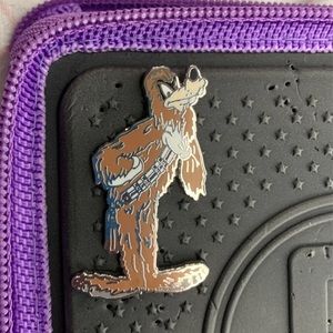 Star wars goofy chewbacca pin